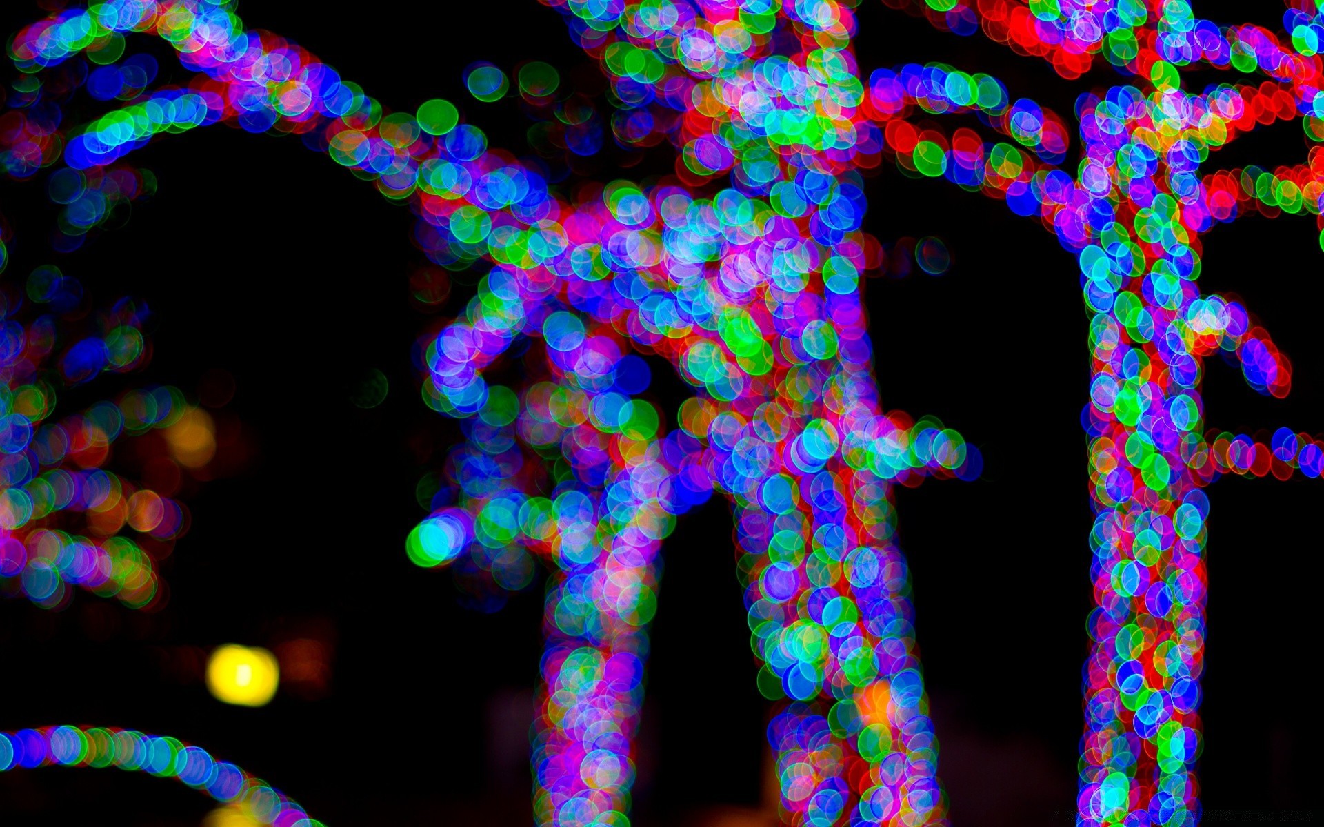 bokeh sfocatura luminoso astratto splende colore design natale arte modello