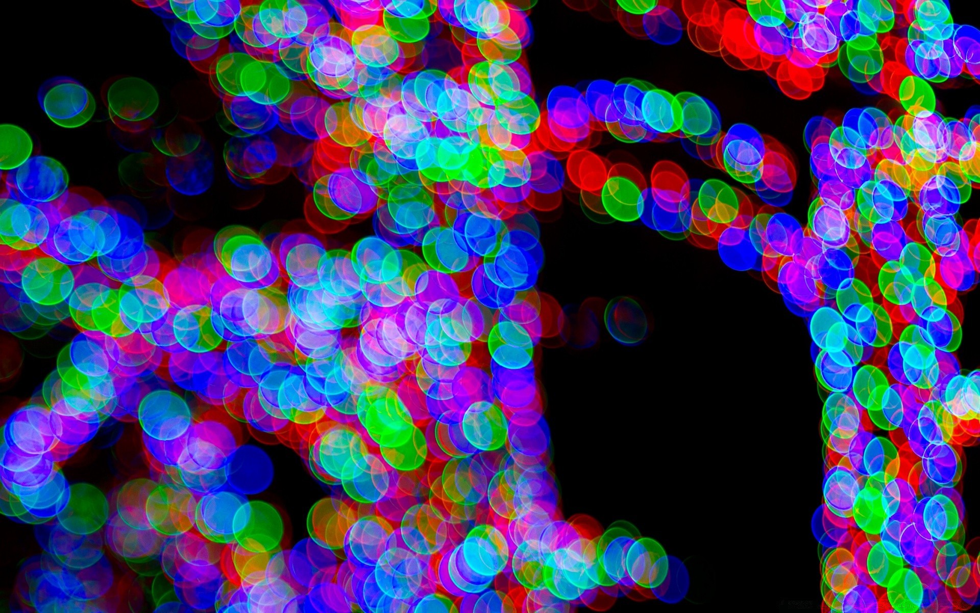 bokeh résumé lumineux modèle texture rond flou conception couleur décoration noël art bureau lumière brille graphique fond d écran illustration forme fond