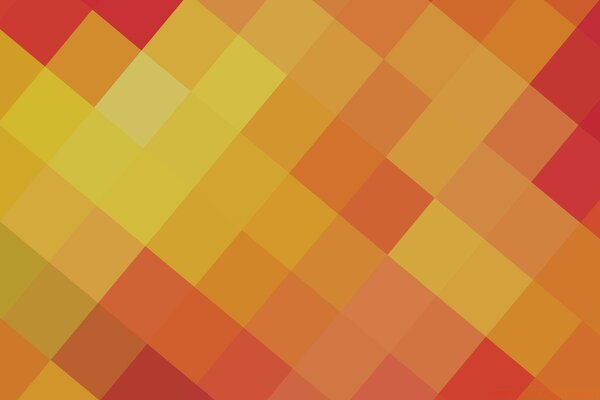 Background with orange repeating cubes