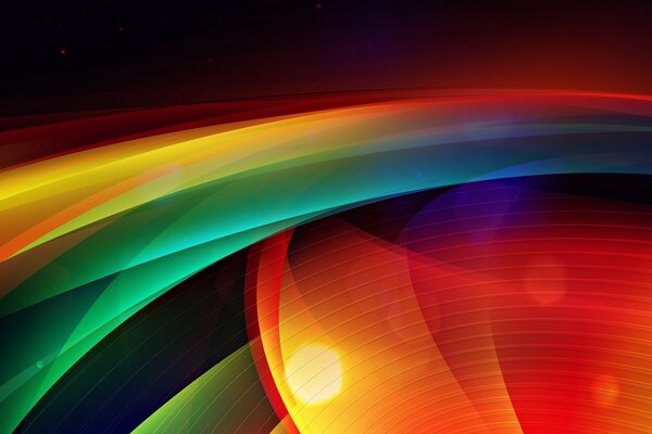 Saturated colors for desktop wallpaper