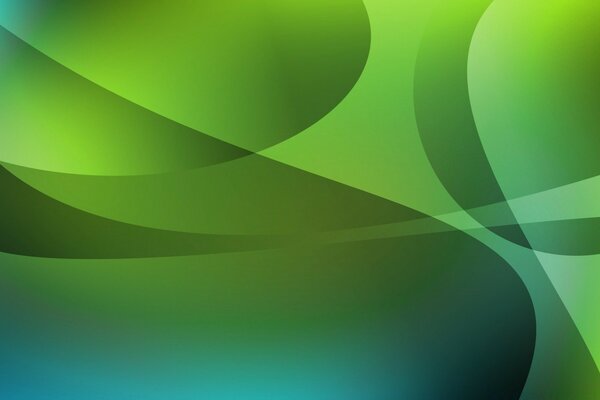 Abstract graphic design green