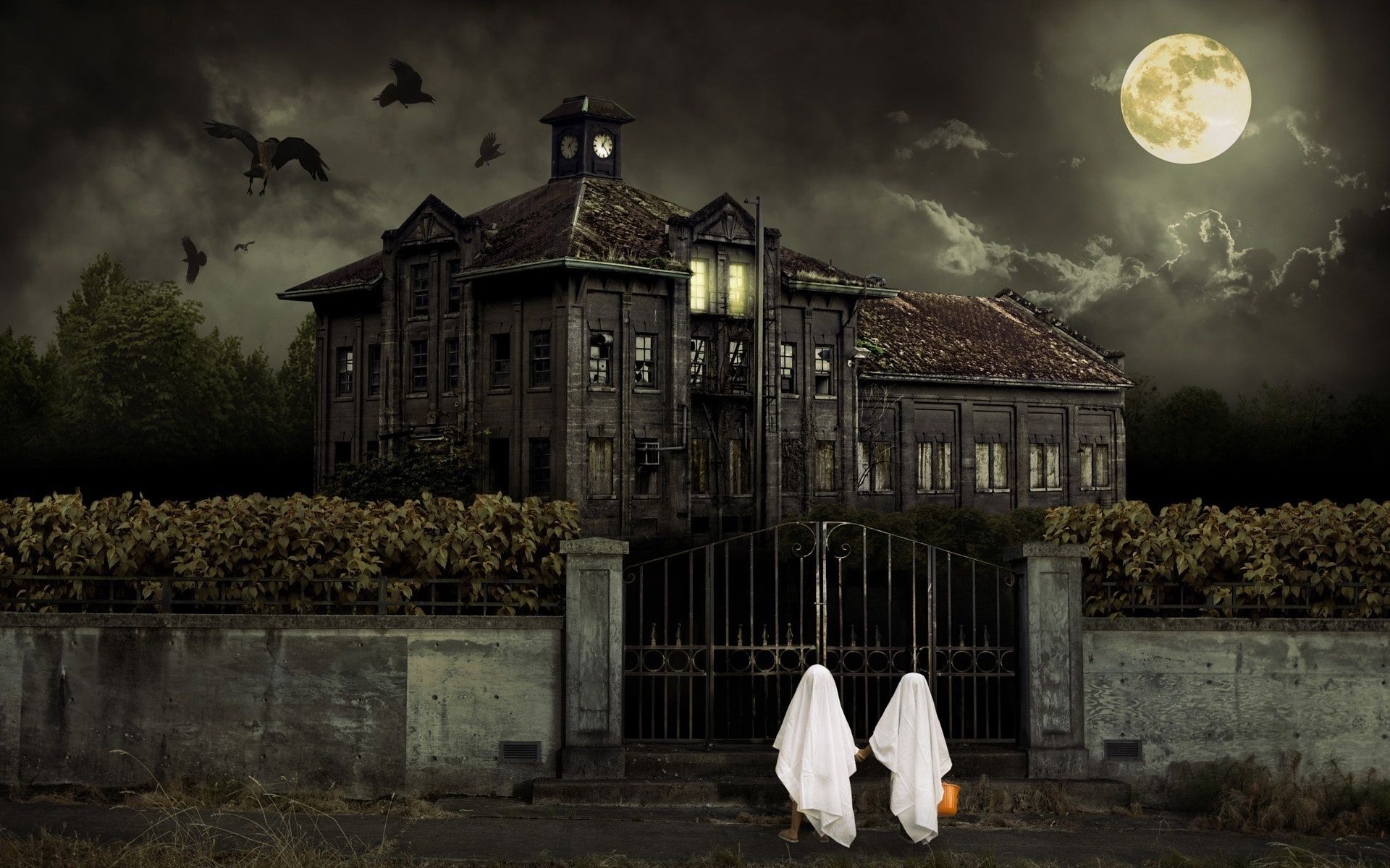 halloween architecture building home house outdoors travel