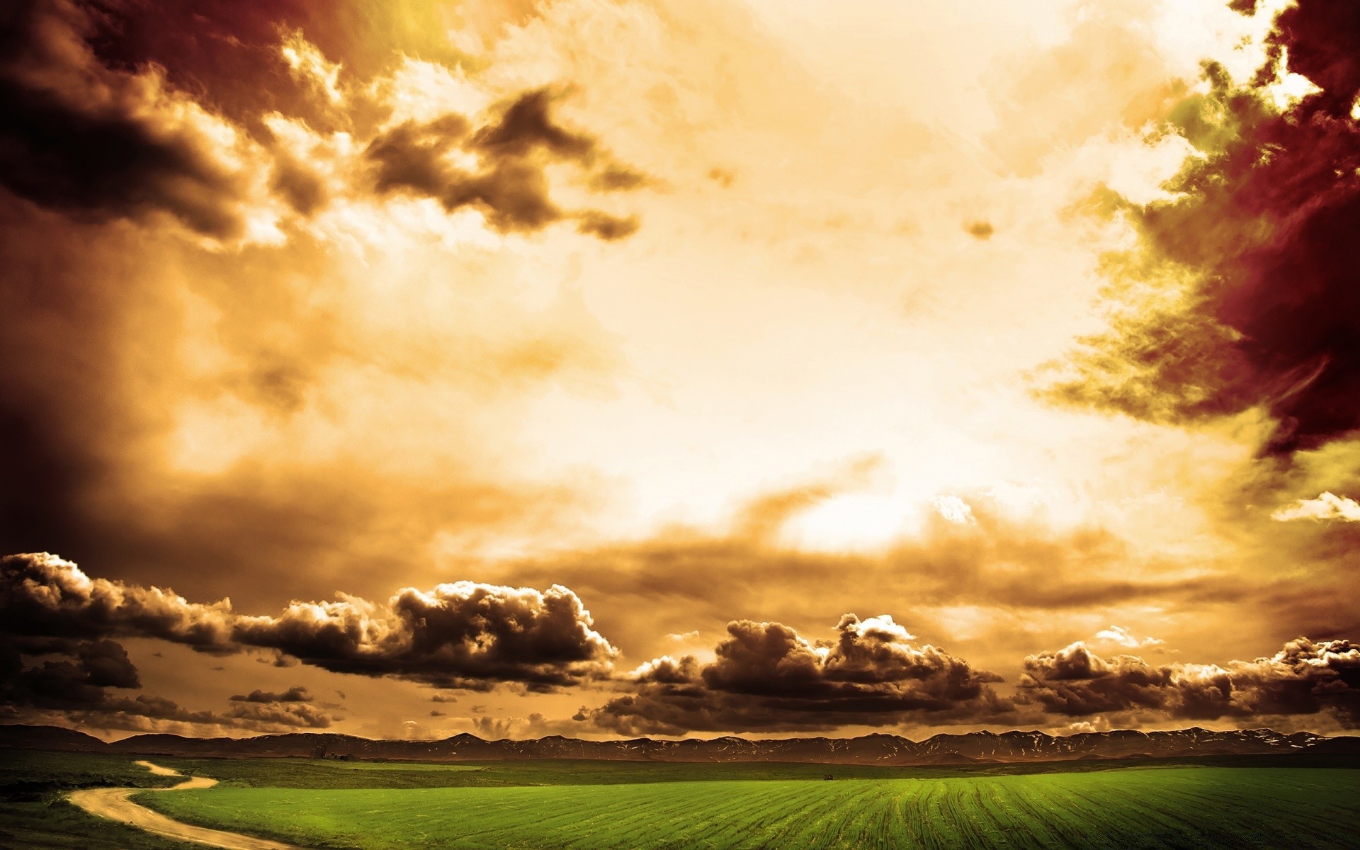 kreativ sonnenuntergang natur sonne himmel landschaft dämmerung sturm gutes wetter dramatisch im freien abend sommer wetter wolke licht ländlichen