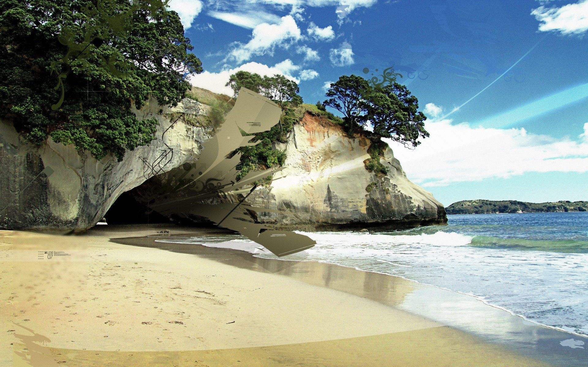 création eau voyage nature paysage mer plage océan été ciel sable tropical mer à l extérieur vague rock vacances scénique beau temps