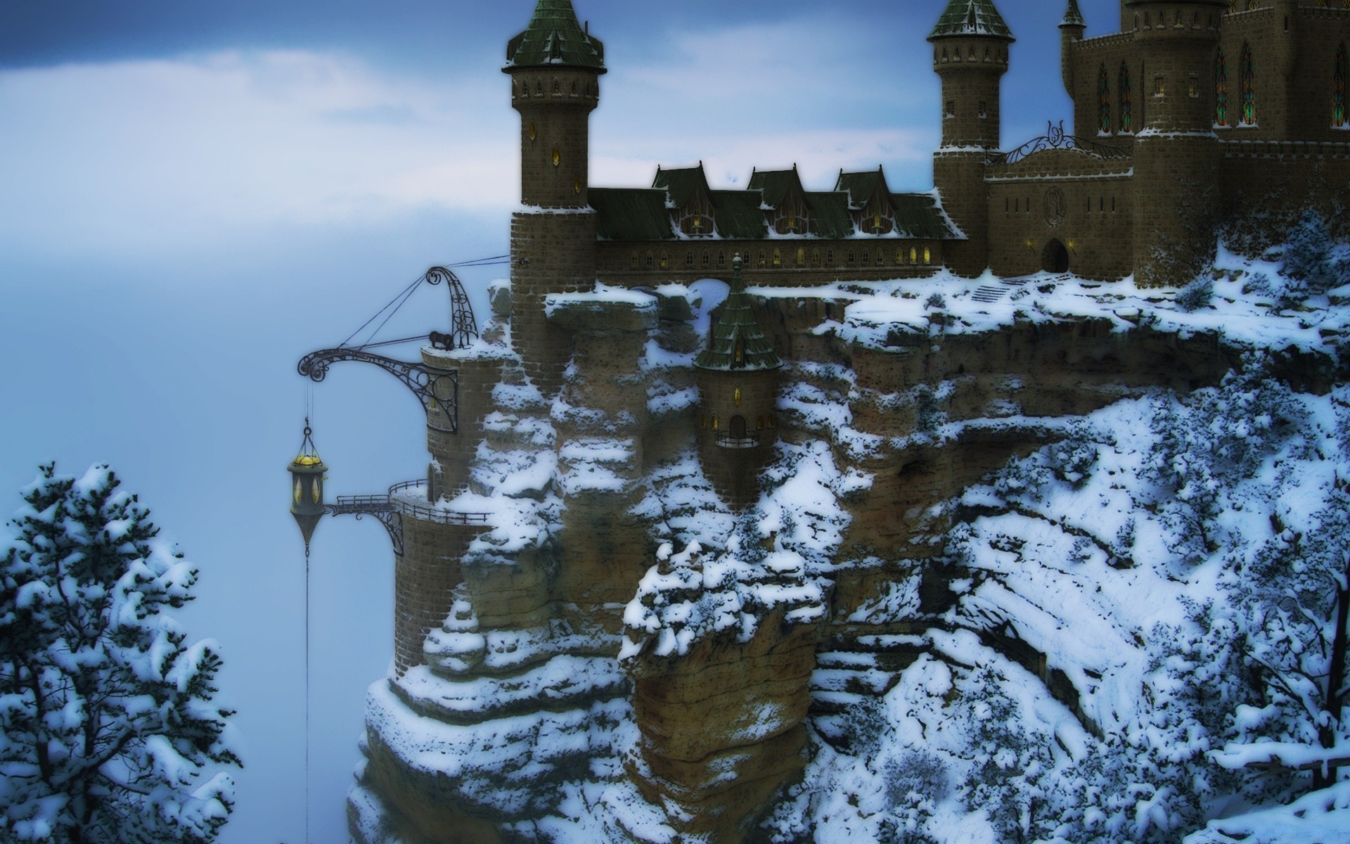 creativo arquitectura viajes hogar agua viejo al aire libre cielo castillo torre naturaleza invierno