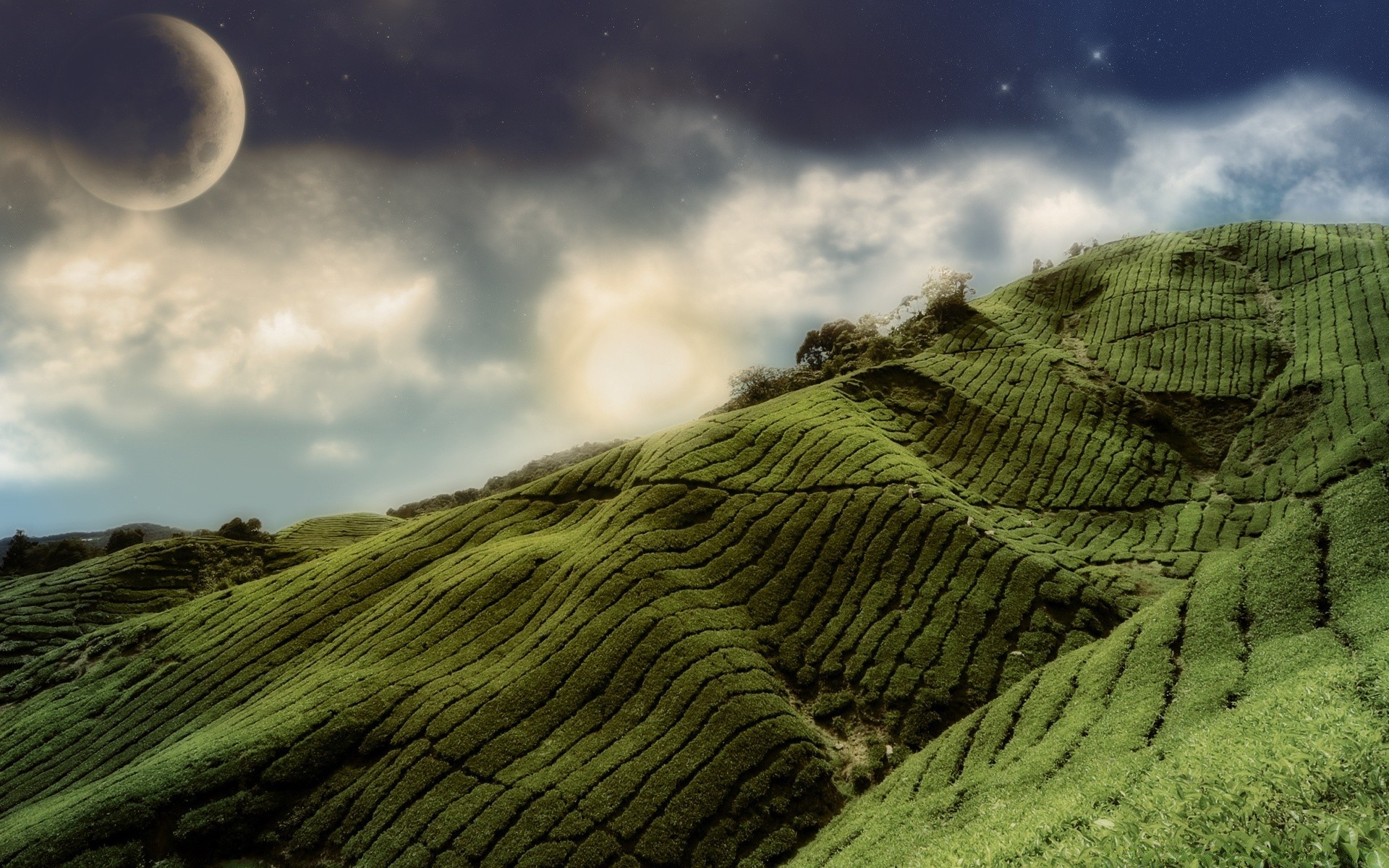 kreativ natur landschaft himmel reisen im freien dämmerung