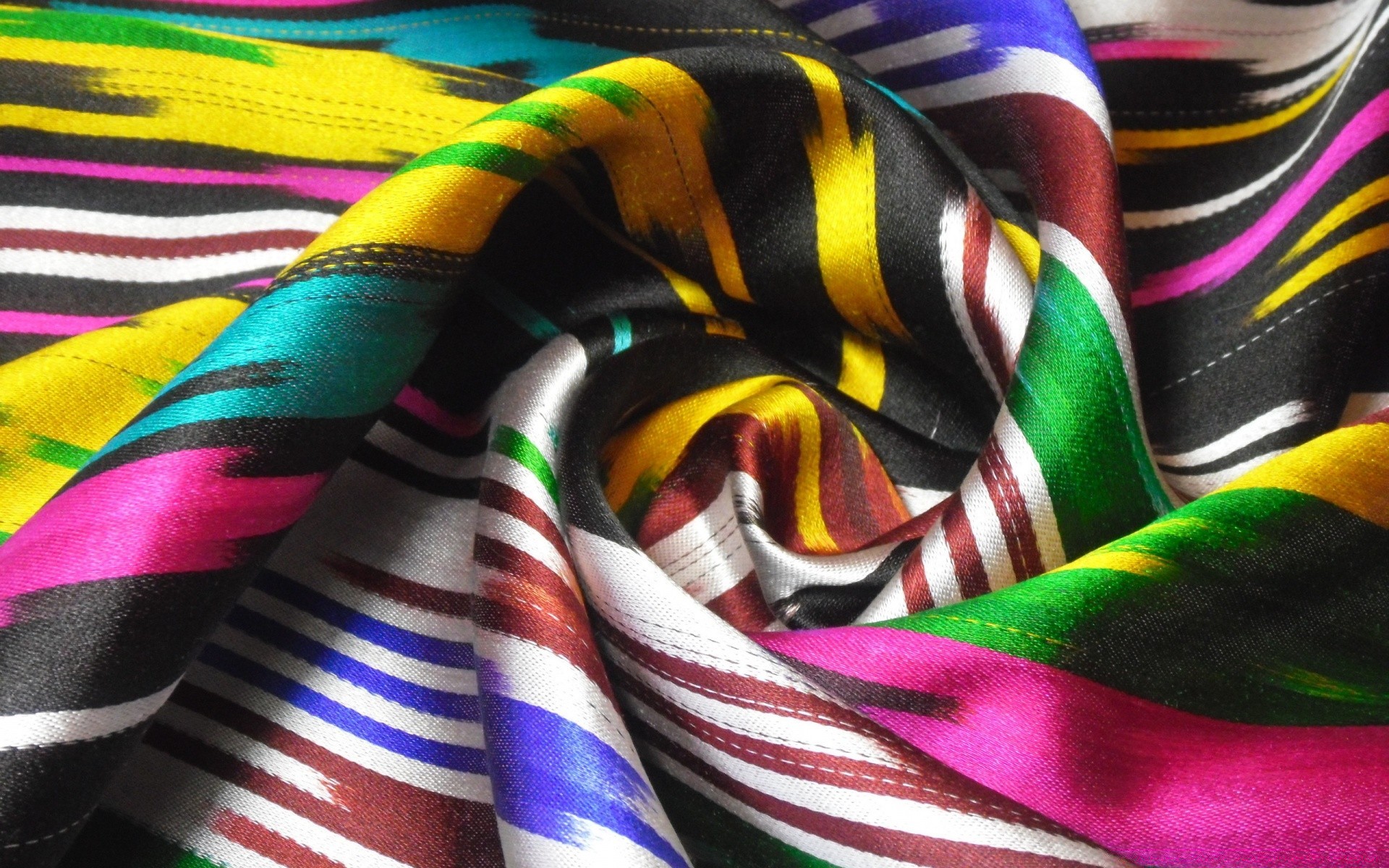 criativo variegado cor listra brilhante têxtil desgaste moda desktop padrão arco-íris seda algodão