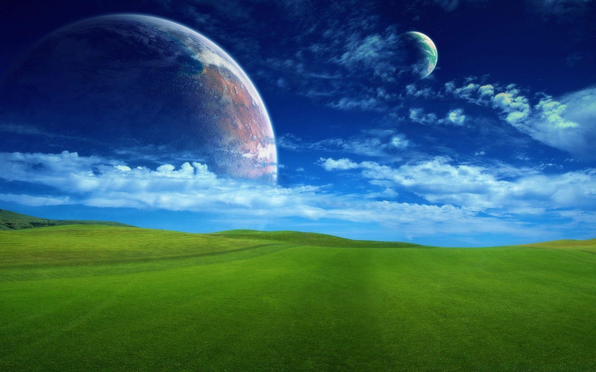 креатив трава небо природа на открытом воздухе пространство солнце сенокос хорошую погоду облако шарообразные горизонт пейзаж пастбище поле лето луна