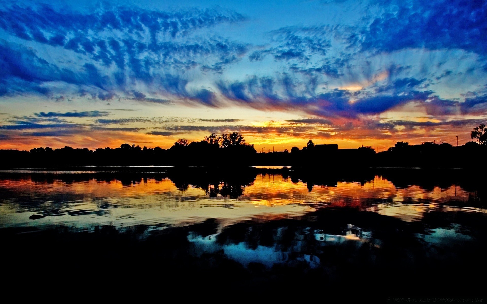 creative sunset water dawn dusk evening reflection sky landscape lake nature outdoors river travel