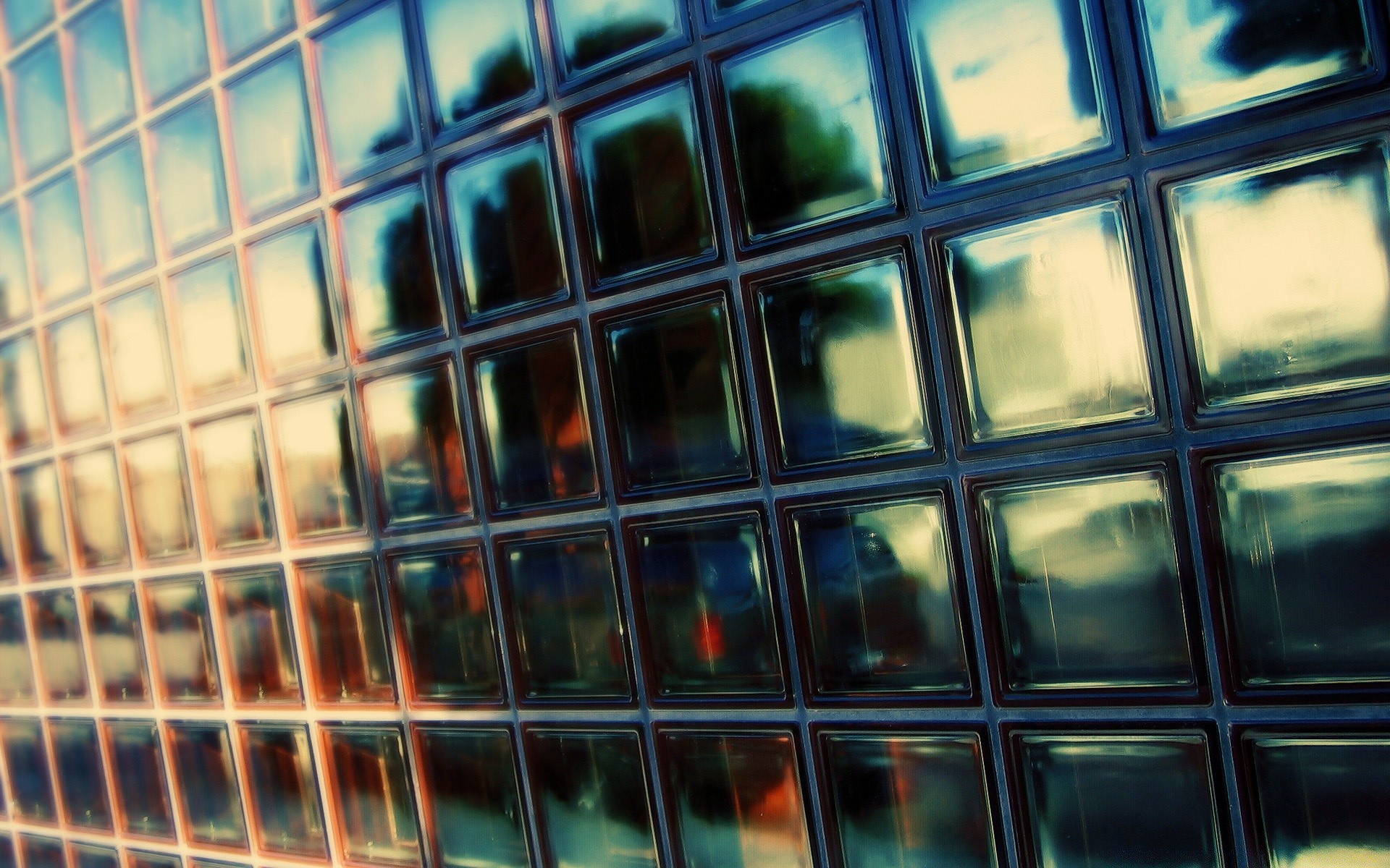 creative glass window abstract design modern desktop architecture pattern reflection square