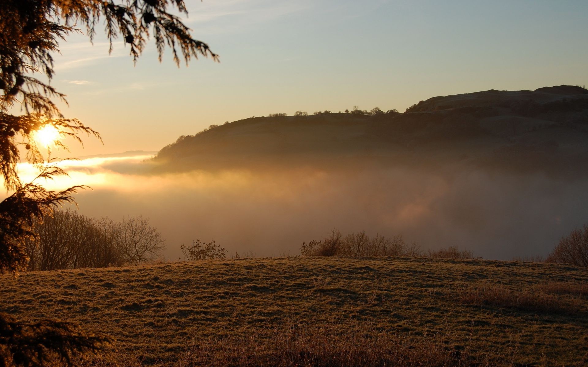 berge sonnenuntergang dämmerung landschaft abend baum dämmerung im freien himmel nebel hintergrundbeleuchtung wüste sonne licht