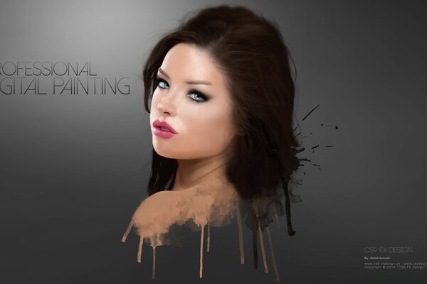 Нақты сандық painting_cs9 FX design_realism