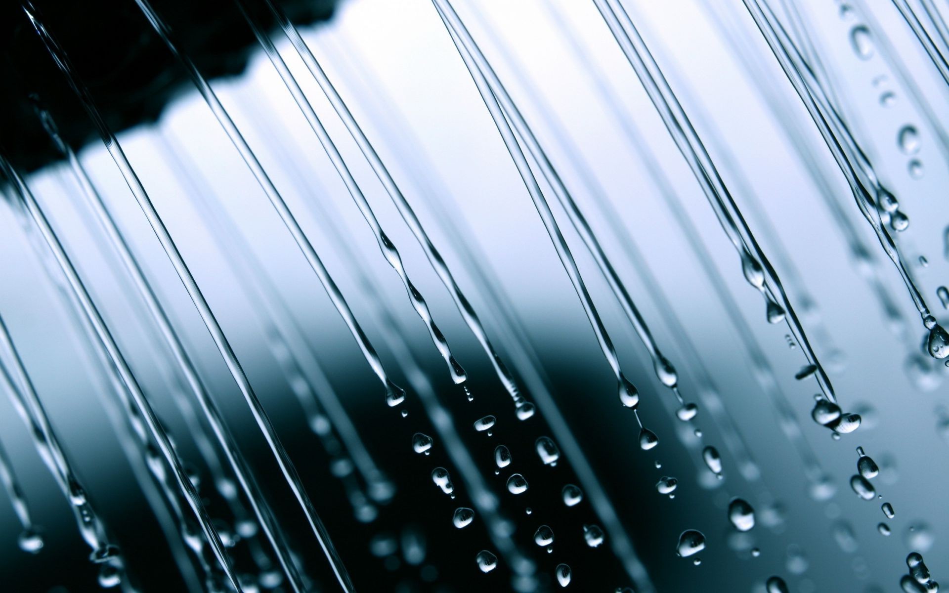 gotas y agua abstracto luz reflexión desenfoque tecnología lluvia brillo caída arte futurista monocromo