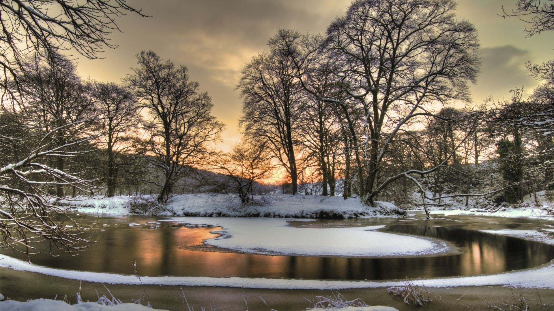 rzeki stawy i strumienie stawy i strumienie drzewo krajobraz natura woda odbicie drewno zima jesień park rzeka jezioro zimno sezon śnieg na zewnątrz świt światło pogoda basen