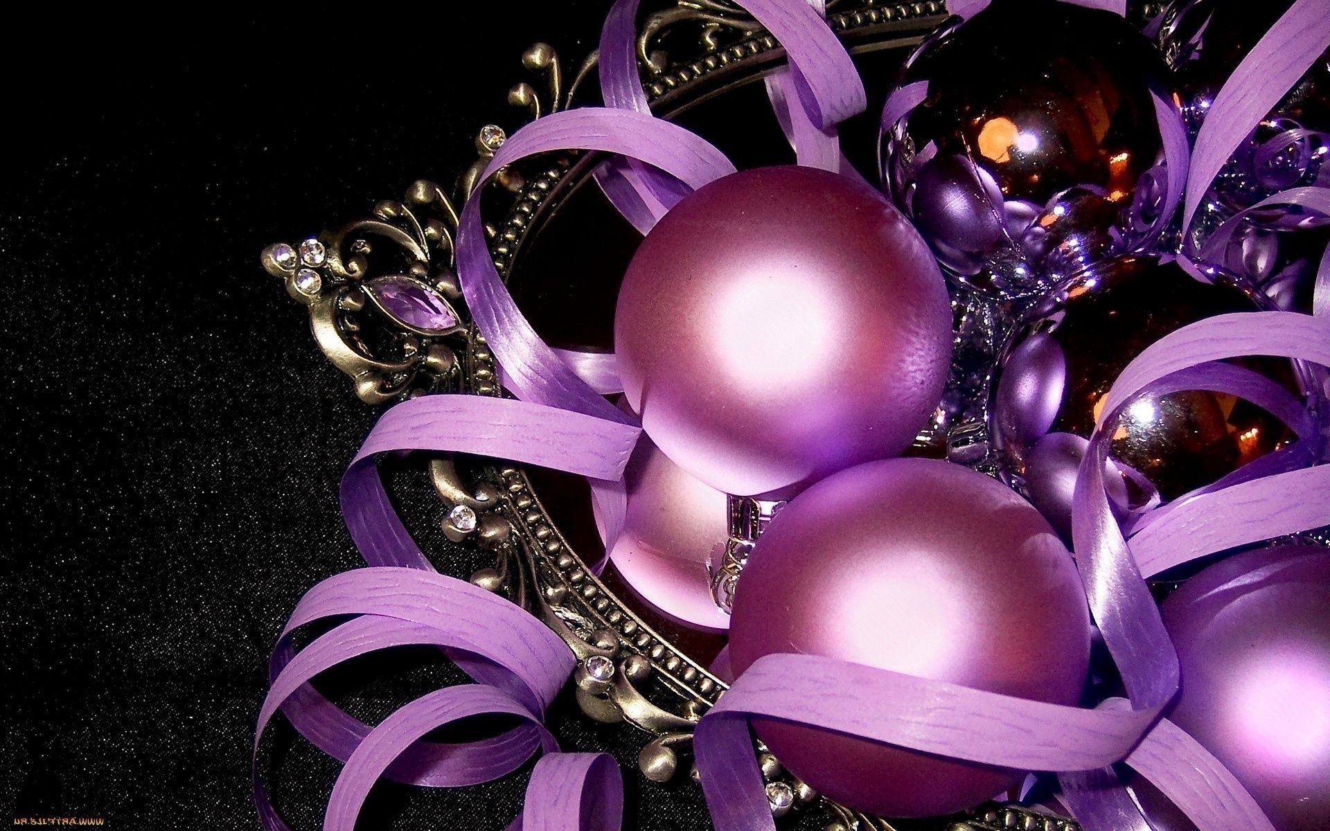 nouvel an briller bijoux or décoration lumineux briller luxe noël perles cadeau précieux fleuri boule vacances