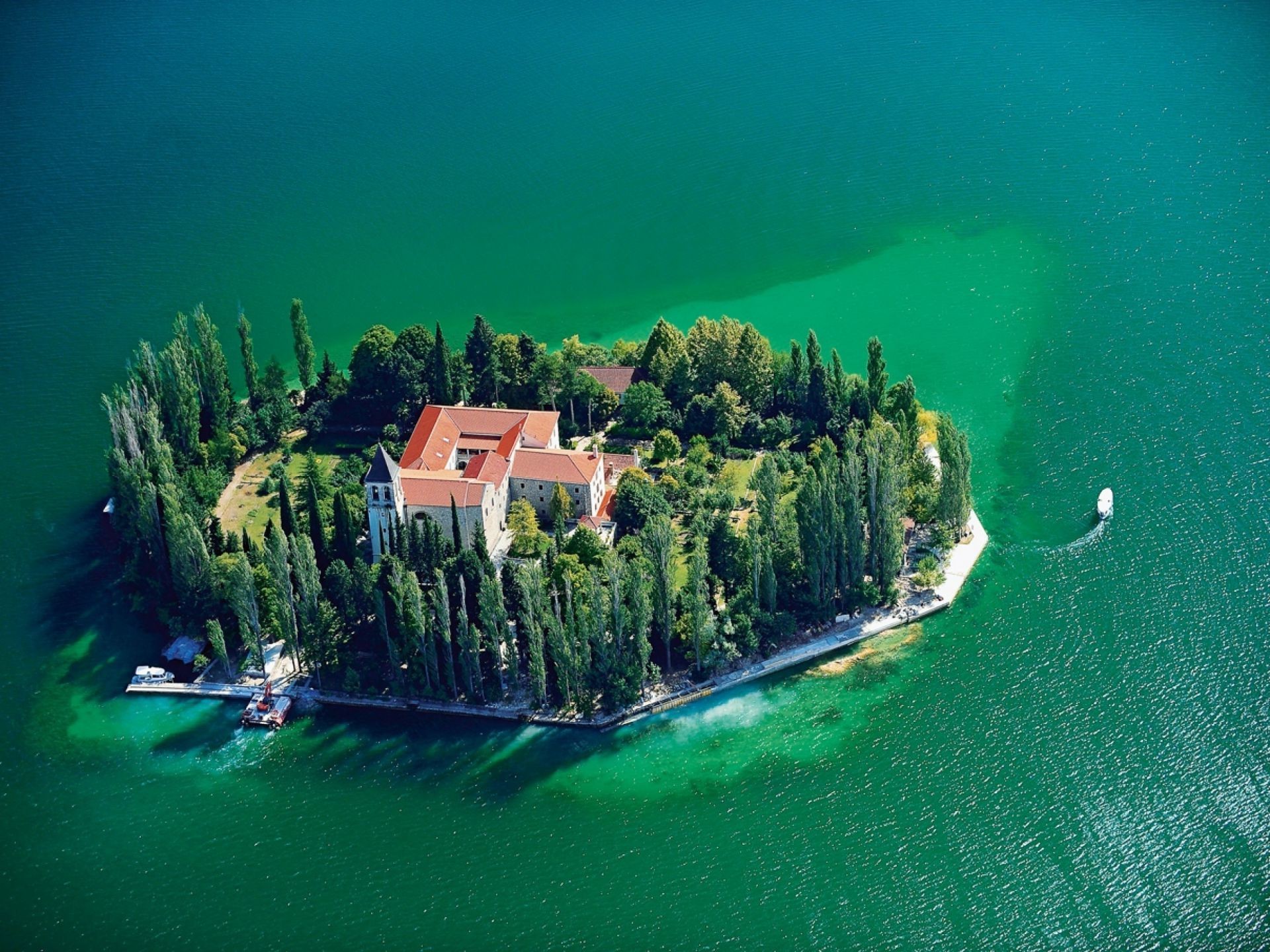 inseln wasser reisen baum im freien meer landschaft