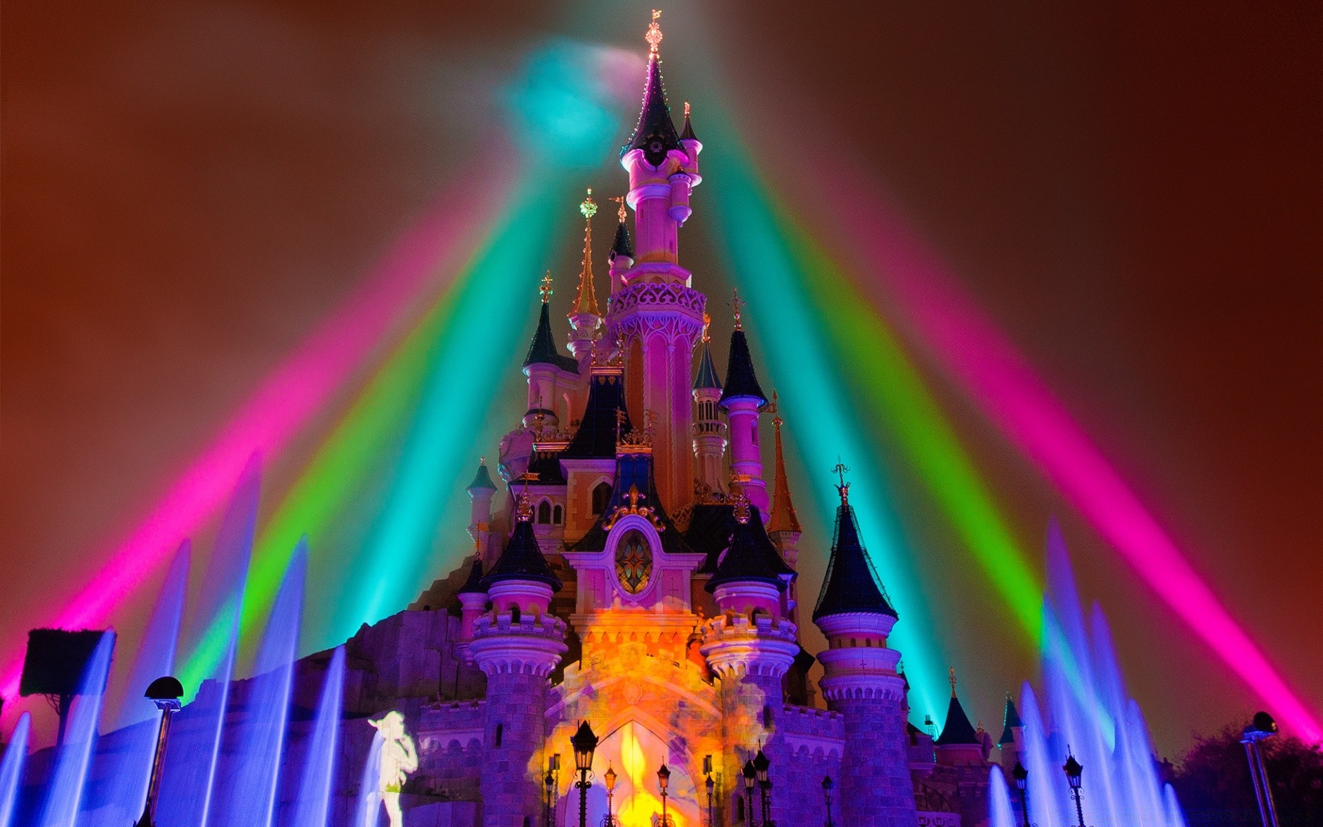 couleurs vives flou art lumière musique noël partie résumé couleur lumineux