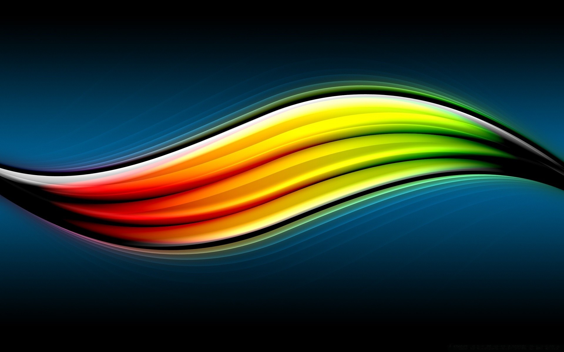 cores brilhantes abstrato papel de parede ilustração gráfico design dinâmico arte fundo artístico brilhante linha futurista onda curva luz suave elemento borrão desktop