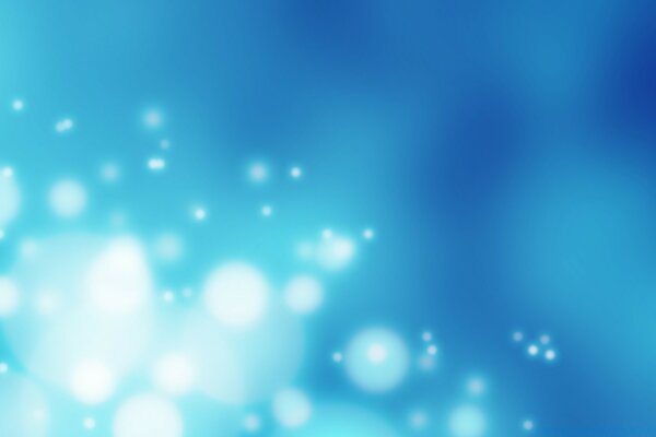 Couleurs bleu vif et miettes blanches