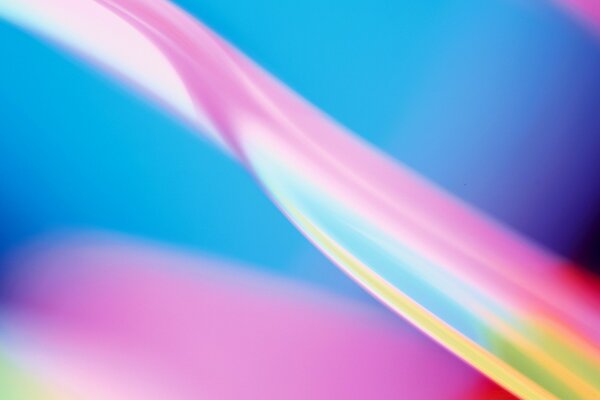 A mottled line on a bright background