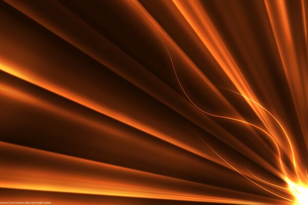 Linee astratte color bronzo