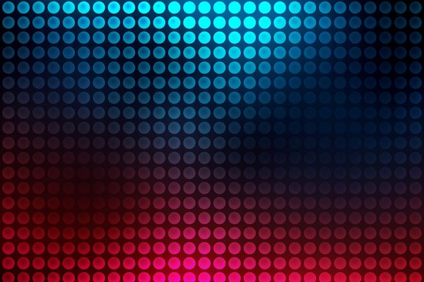 Colores brillantes en formas geométricas