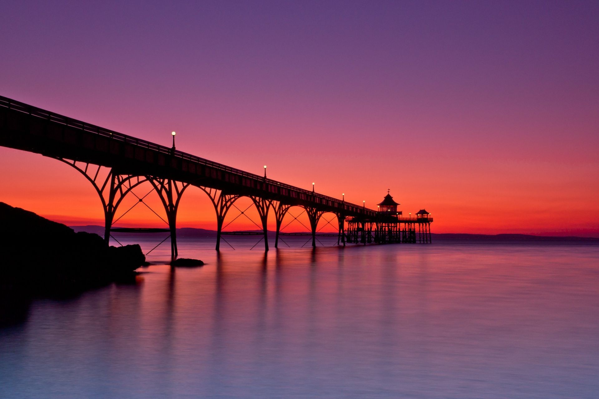 mare e oceano tramonto acqua alba ponte viaggi mare sera crepuscolo cielo spiaggia oceano sole all aperto molo