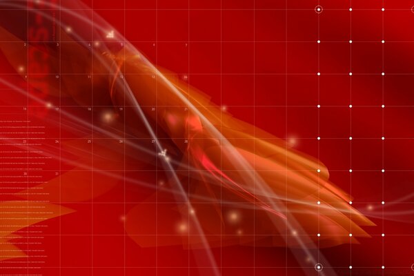 Red abstraction desktop background