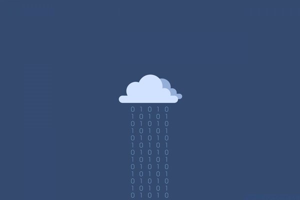 Stylization of falling rain and clouds