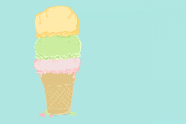 Big ice cream cone