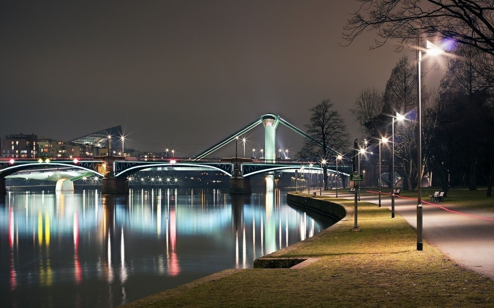 brücken brücke wasser fluss stadt licht architektur reisen abend reflexion dämmerung urban haus sonnenuntergang himmel straße innenstadt moderne straße