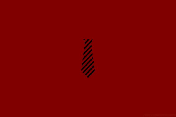 Red background vector tie