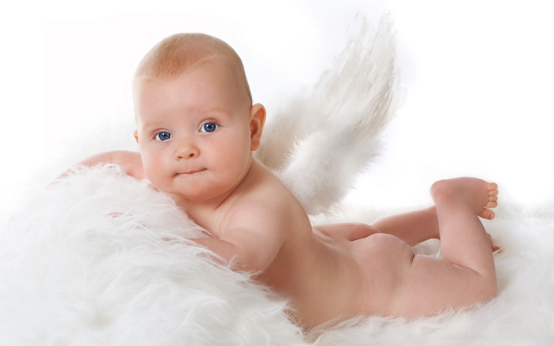 petits anges bébé enfant innocence peu mignon nu précieux plaisir nouveau-né