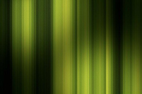 Perpendicular stripes of green shades