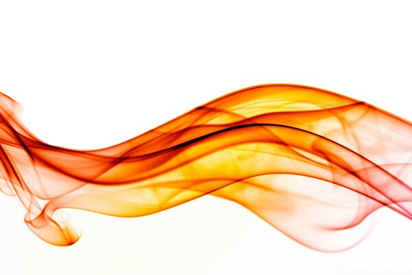 Dynamic wave of fire silk