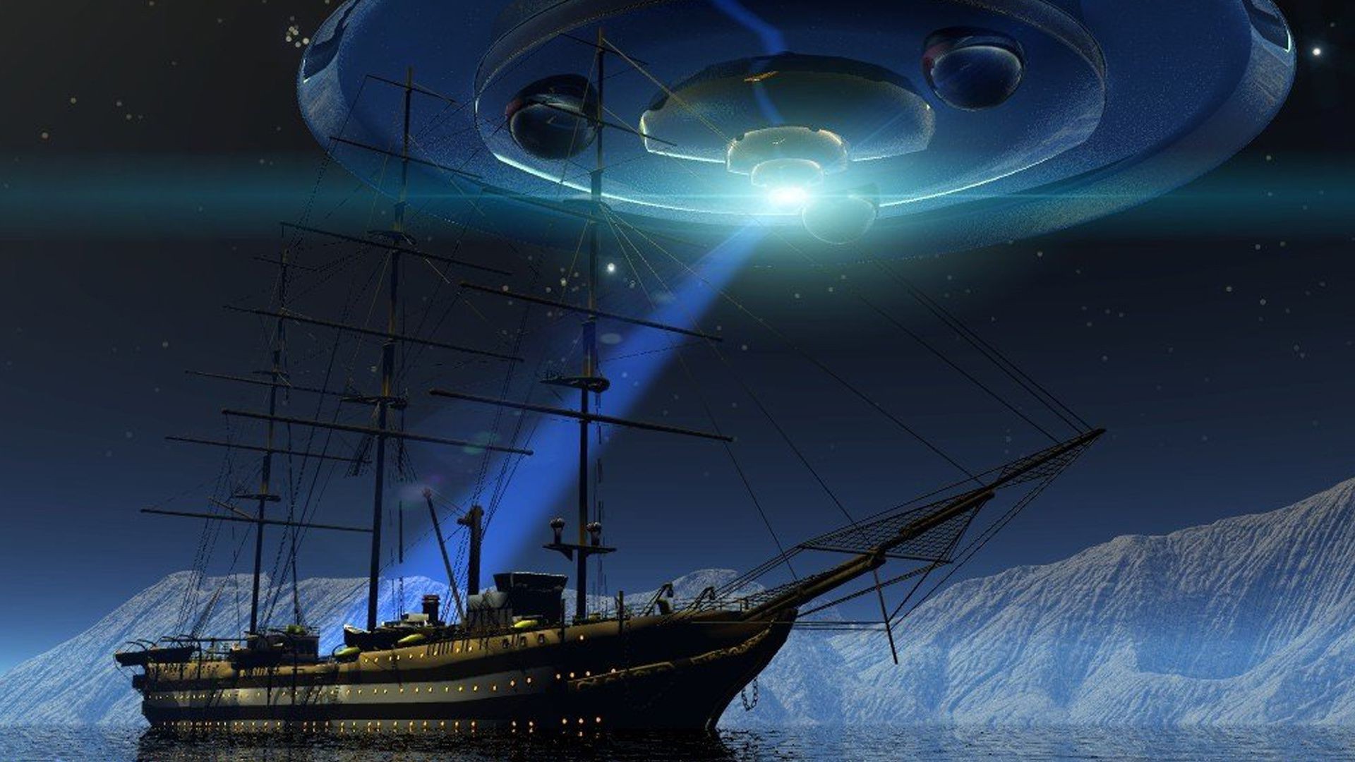 ufo água embarcações viagens navio mar oceano céu sistema de transporte reflexão lua carro barco noite veleiro porto