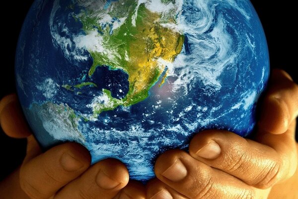 The whole planet earth is in your hands