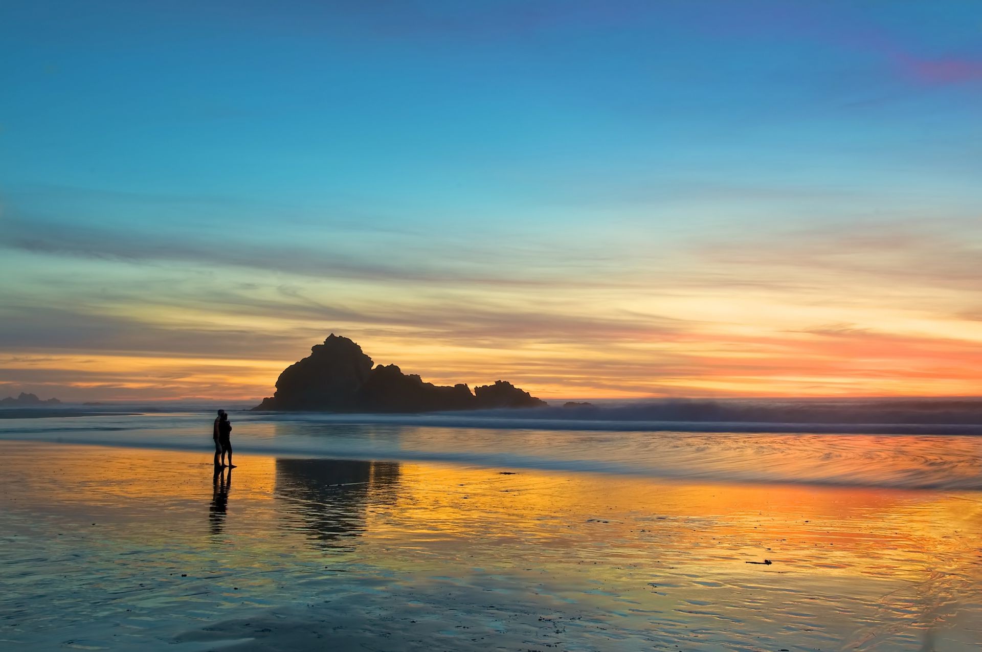 romantik sonnenuntergang wasser dämmerung sonne dämmerung gelassenheit reisen abend sommer strand himmel sand gutes wetter natur im freien meer tropisch