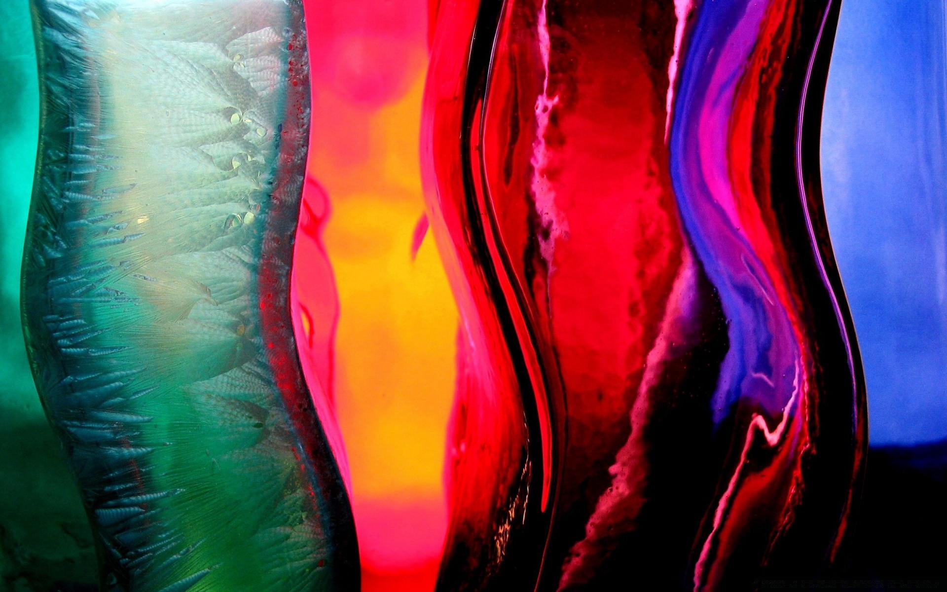 pintura brillante abstracto arte arco iris color