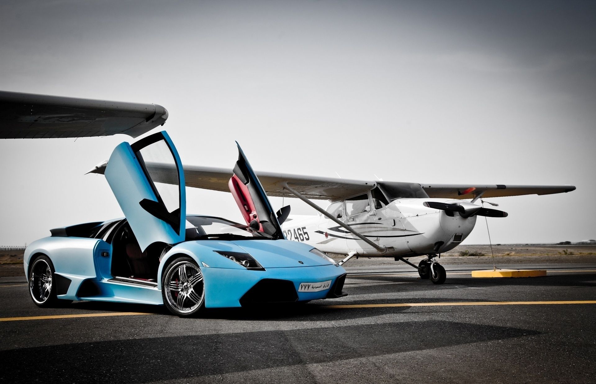 sports cars transportation system vehicle airplane aircraft airport fly fast asphalt car