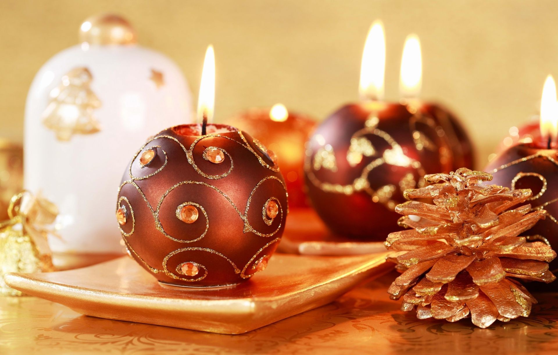 новый год свеча рождество украшения праздник свечи традиционные появлением зима шоколад