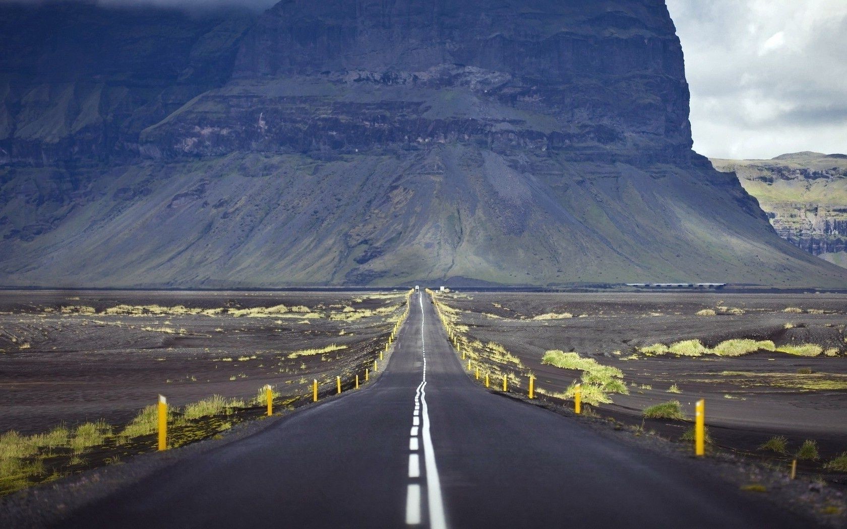 road travel highway landscape mountain outdoors sky scenic valley daylight remote desert