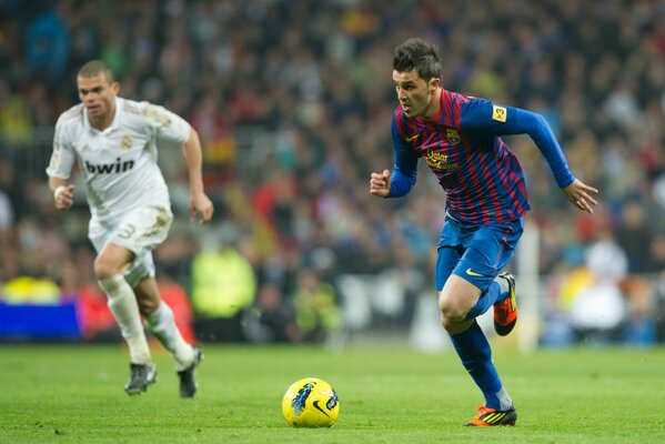 Real madrid vs barselona 2011-2012 villa real barca footbo