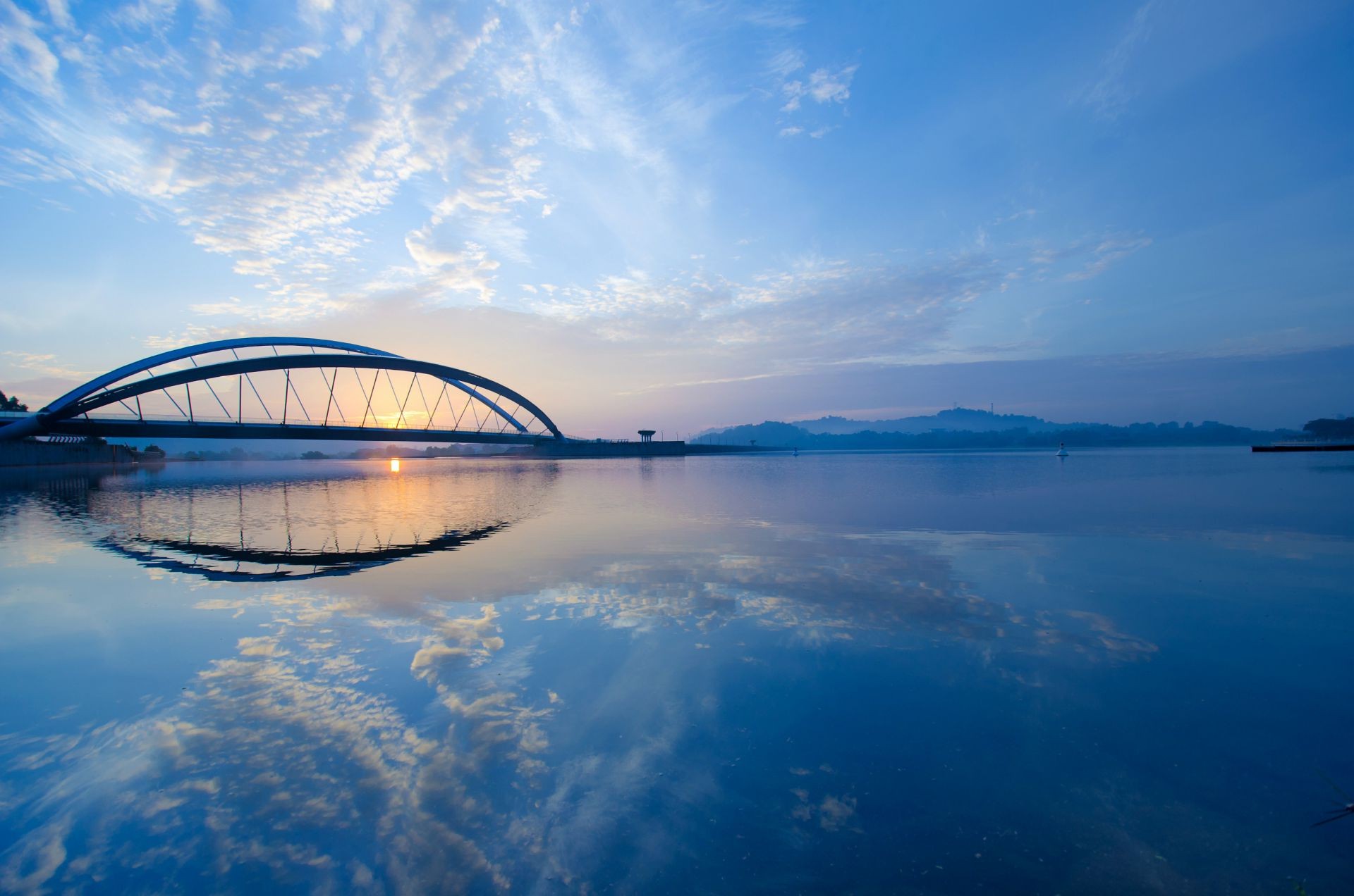 puentes agua cielo amanecer sol naturaleza puesta de sol viajes al aire libre paisaje reflexión verano buen tiempo