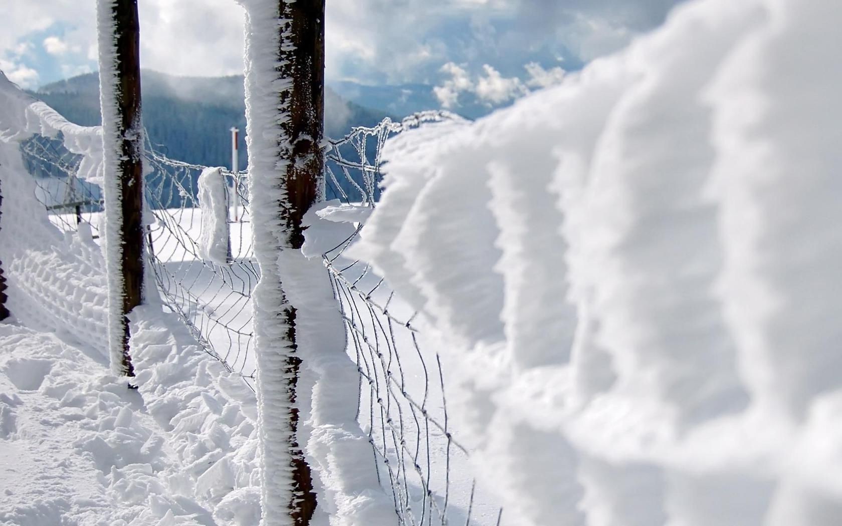 hiver neige froid gel glace à l extérieur congelé nature montagnes bois haute météo ciel saison