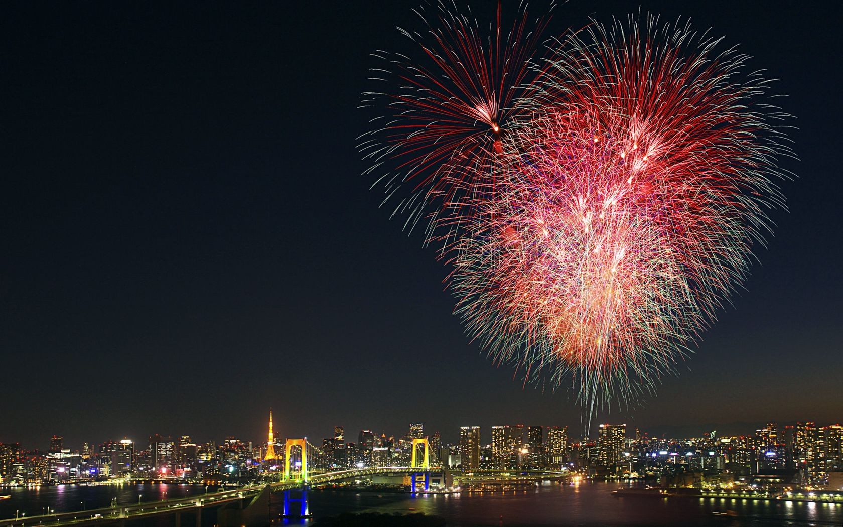 feriados fogos de artifício festival cidade luz noite chama viagens feriado arquitetura natal