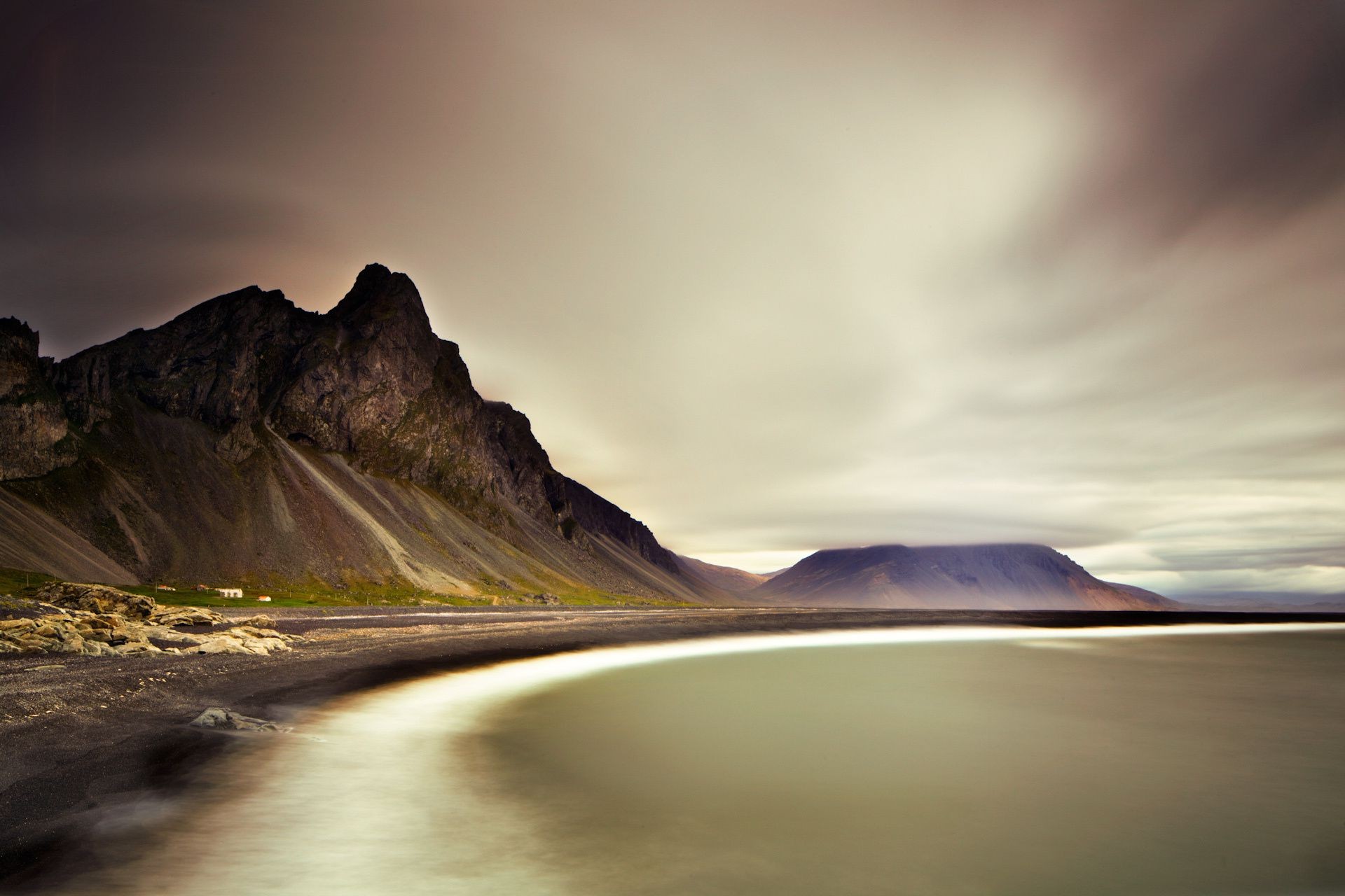 mountains sunset landscape travel sky water beach sea nature ocean dawn mountain desert evening light storm