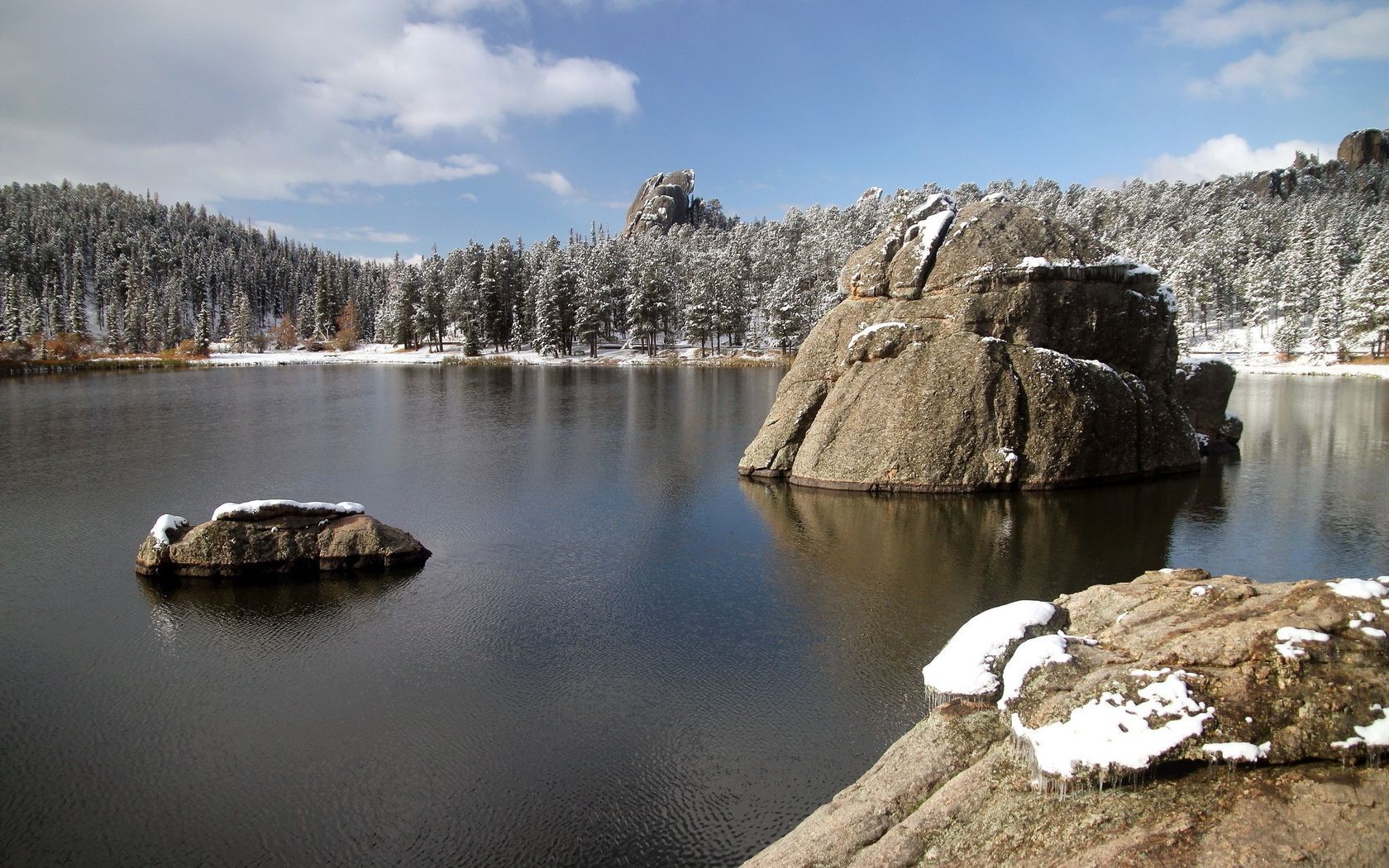 landscapes water landscape travel lake nature reflection rock sky river outdoors snow mountain wood tree scenic