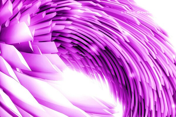 Abstract violet color wave