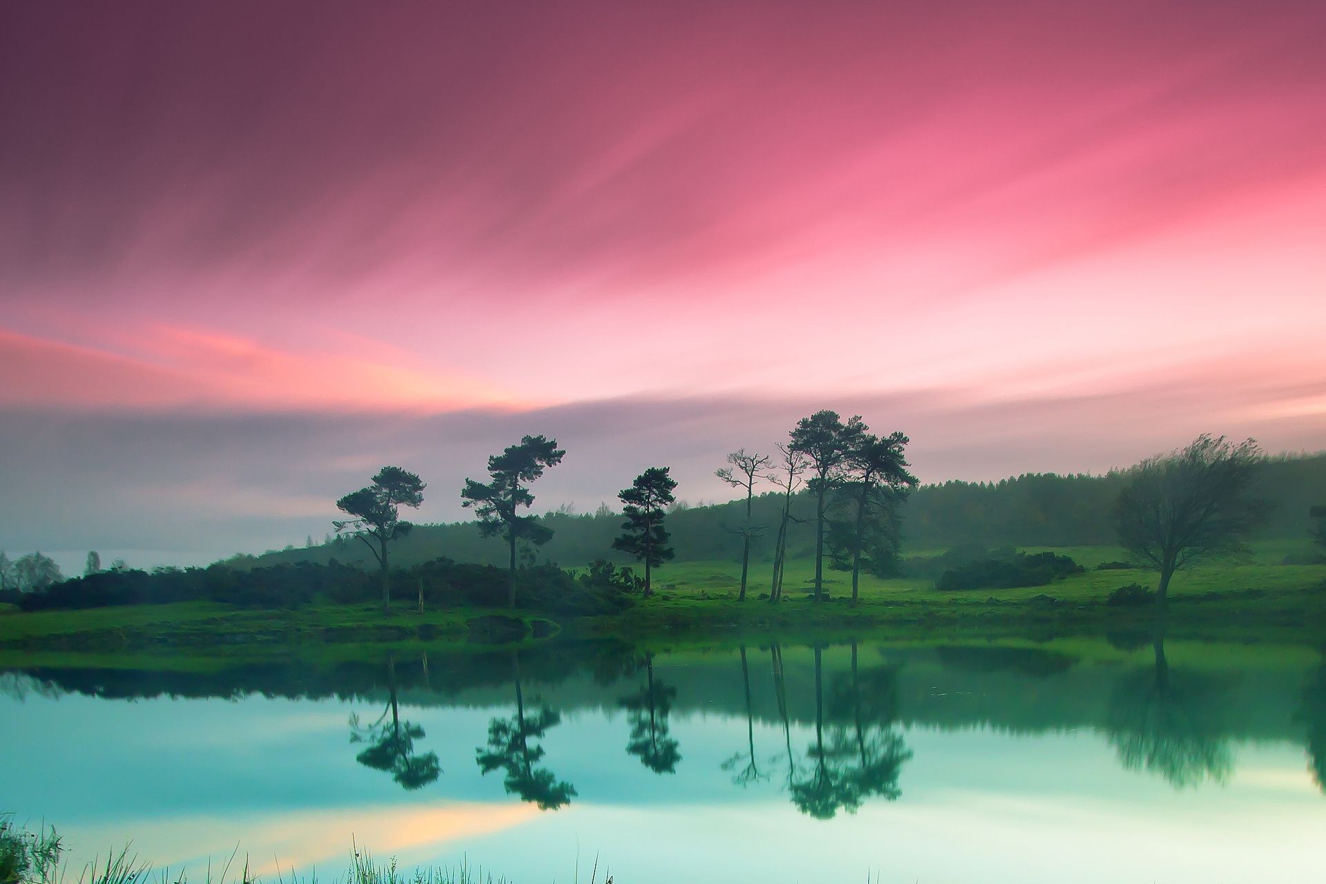 ríos estanques y arroyos estanques y arroyos agua amanecer paisaje lago puesta de sol naturaleza árbol reflexión verano cielo sol noche tropical al aire libre viajes